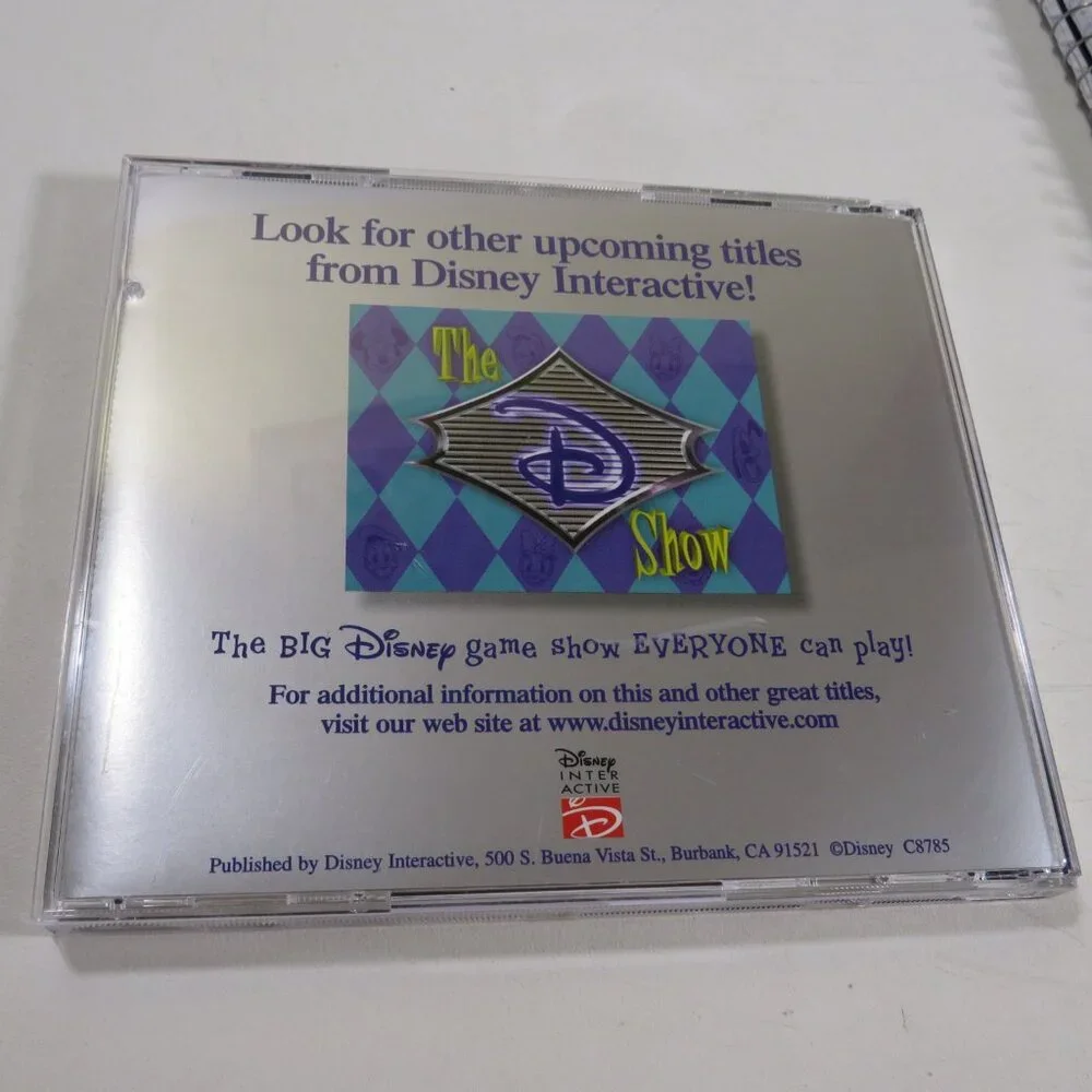 Walt Disney World EXPLORER  Computer Game OUT OF DATE SOFTWARE